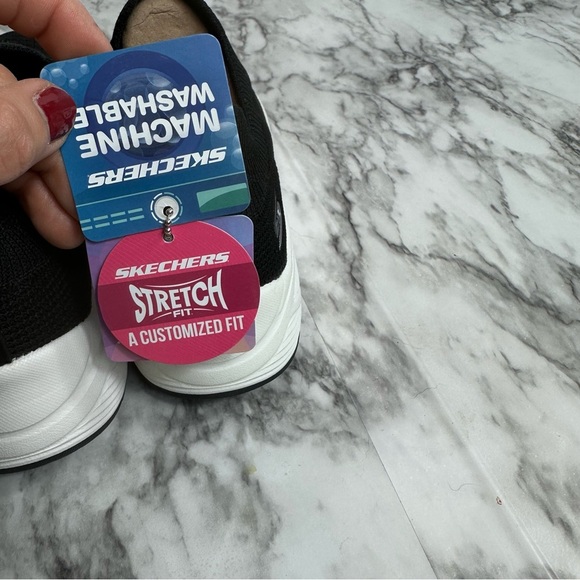 Skechers BOBS Women’s Sparrow 2.0- Allegiance Crew Sneake - Picture 6 of 14